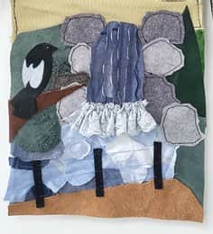 Alice Farrar's art on the Marshian Arts Trail (July 2025)