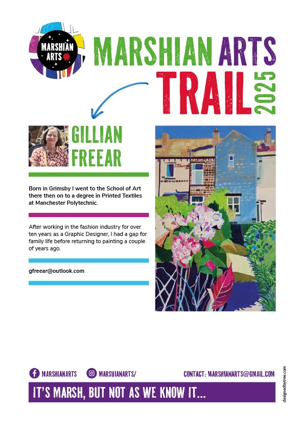 Gillian Freear's art on the Marshian Arts Trail 2025