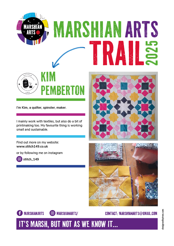 Kim Pemberton's art on the Marshian Arts Trail 2025