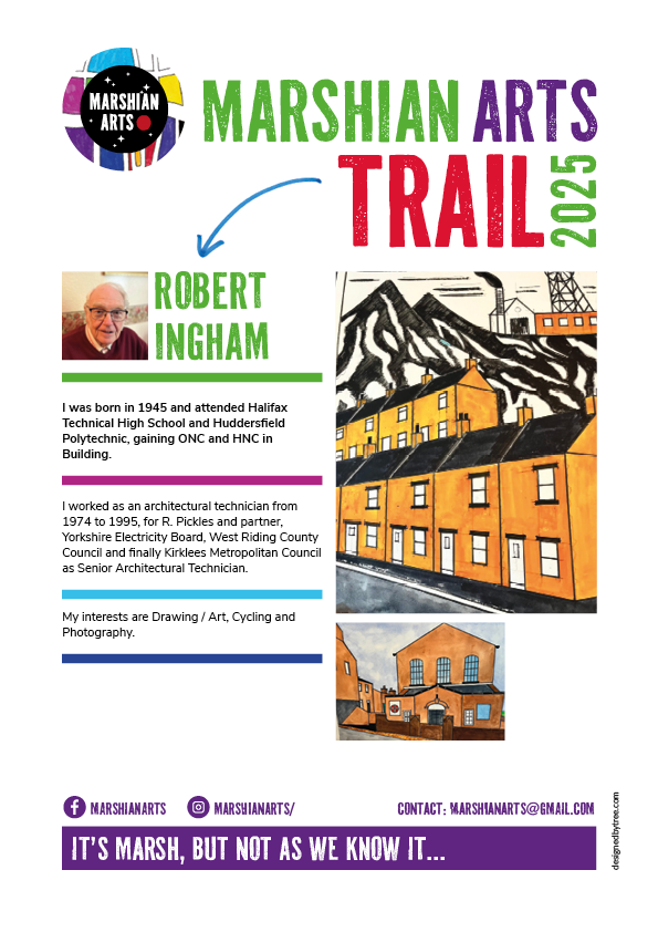 Robert Ingham's art on the Marshian Arts Trail 2025