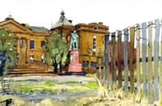 Tony Burke's art on the Marshian Arts Trail (July 2025)